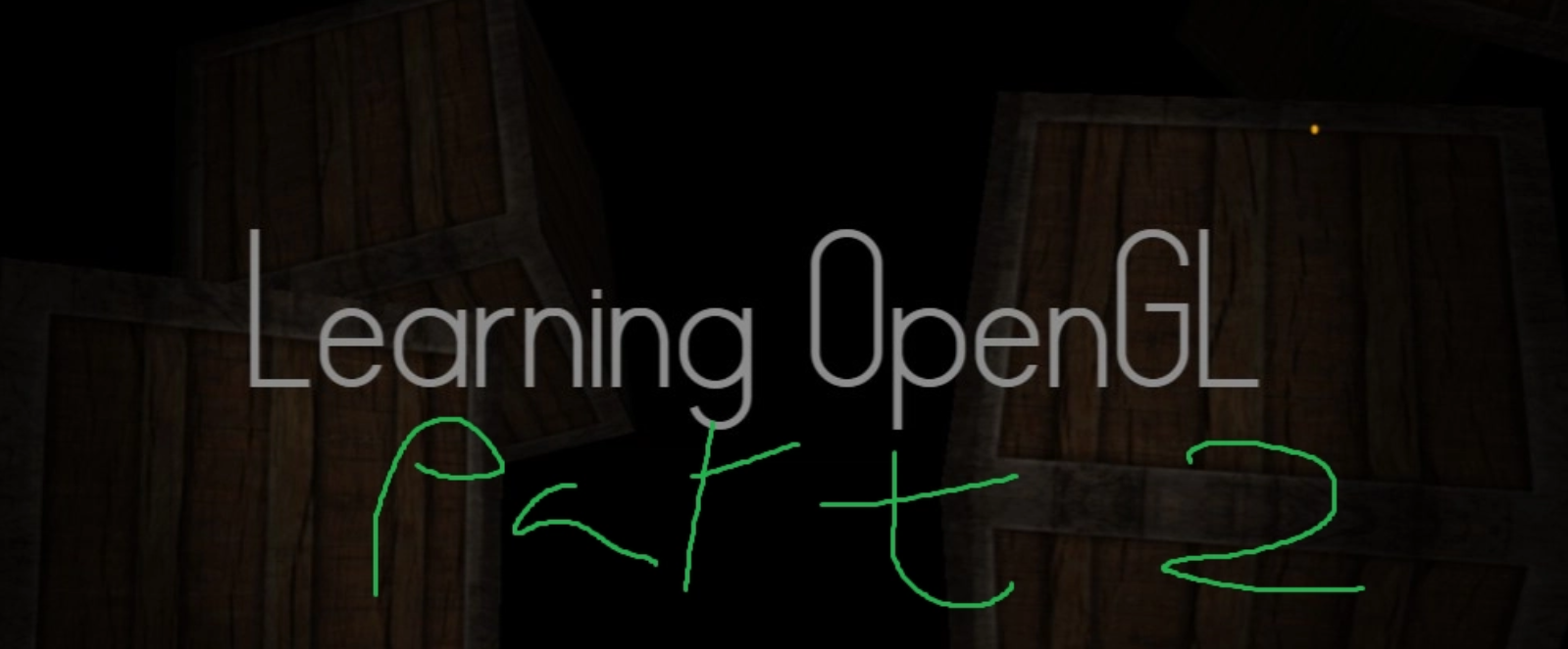 Learning OpenGl Part 2: Camera and Matrices
