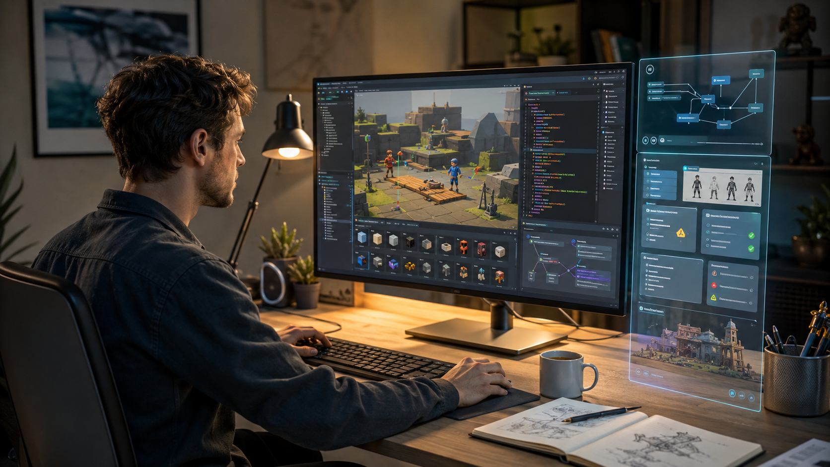 How AI Makes Game Development Easier