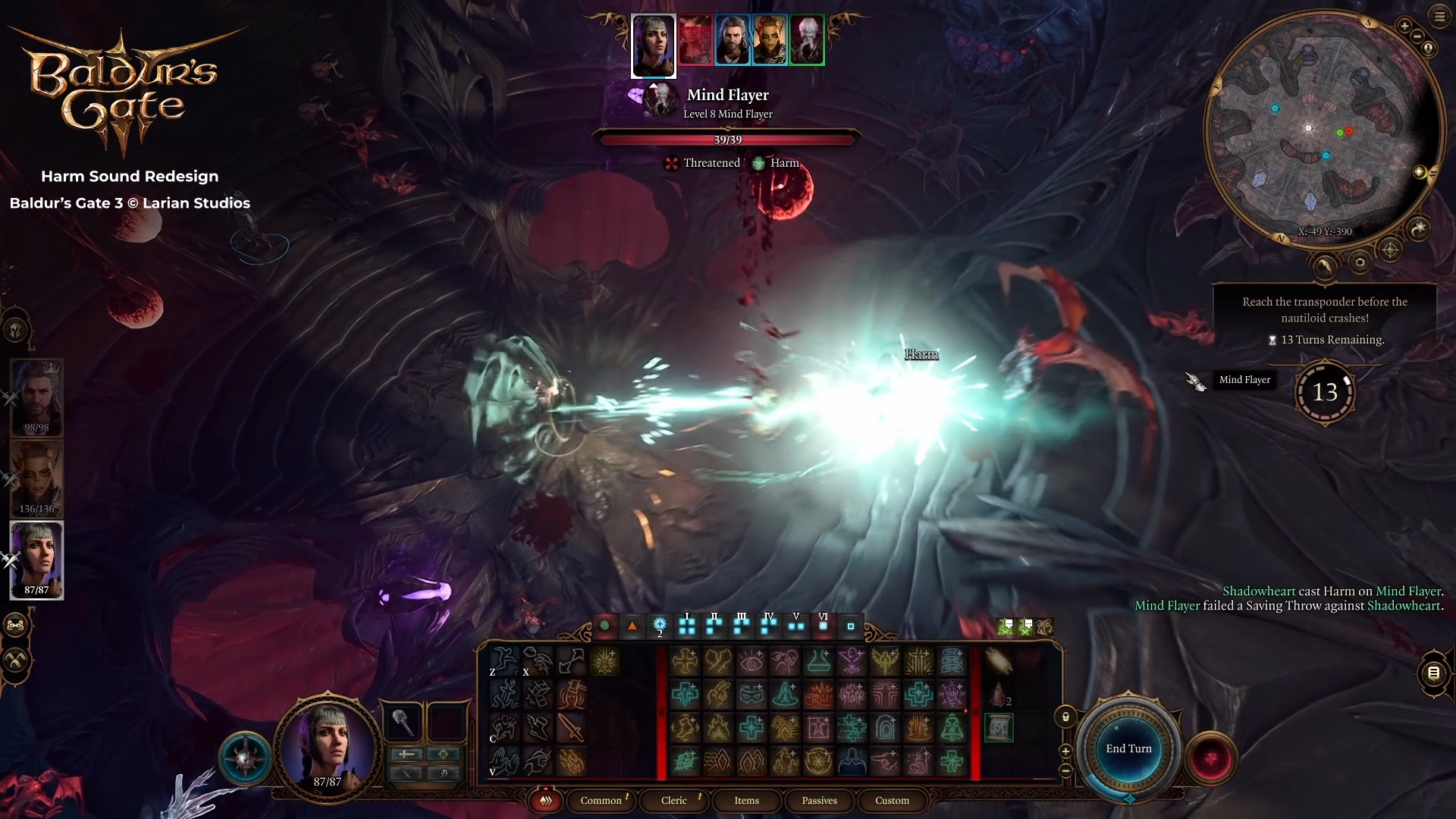 BG3 Harm Spell Sound Redesign