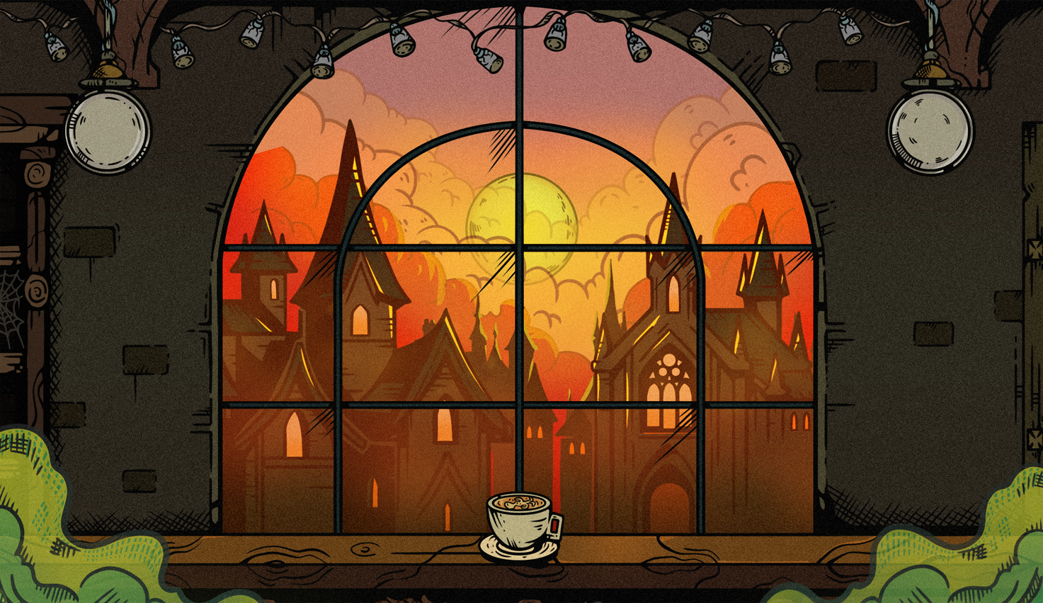 Making the Interface Part of the Comic: UI Design in Dark Coffee