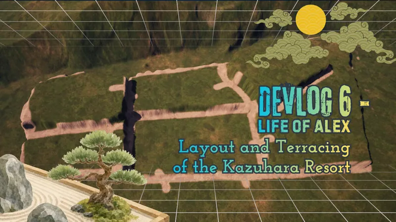 Landscape Layout & Terracing | UE5 Devlog