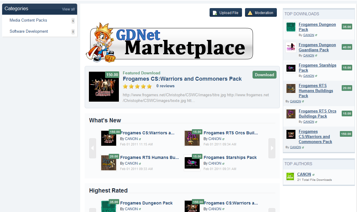 GDNet Marketplace Sneak Peak