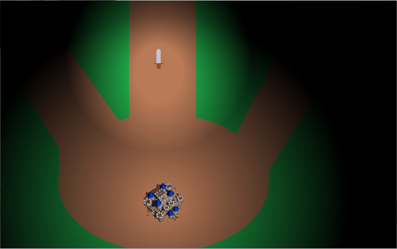 Added Fog Of War via Lighting