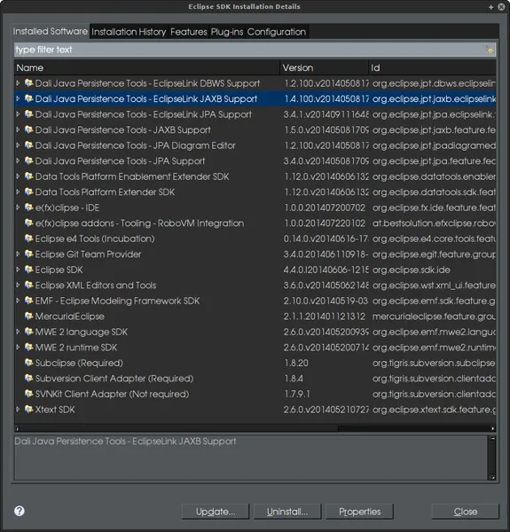 Trimming Eclipse's Fat