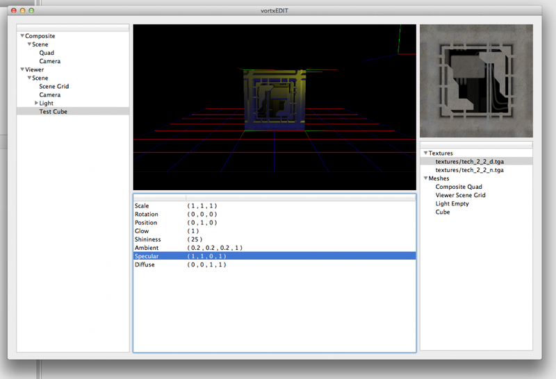 vortxEDIT : Control View