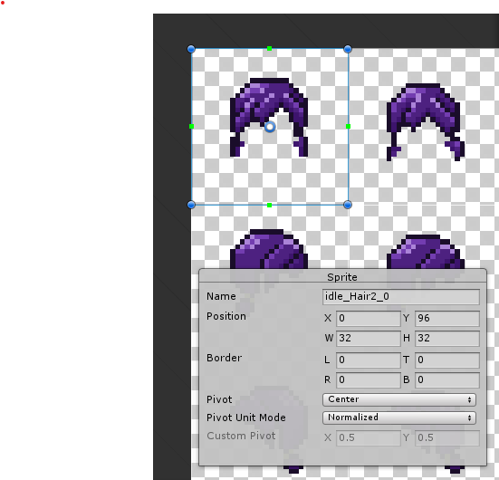 Unity Spritesheets & Sprite sizing: Thoughts
