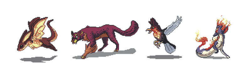 HeratisRPG- Core (Fire) species for battling!