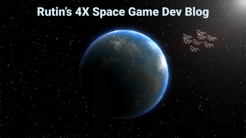 4X Space Game - Dev Blog 1: Basic Procedural Planet Template