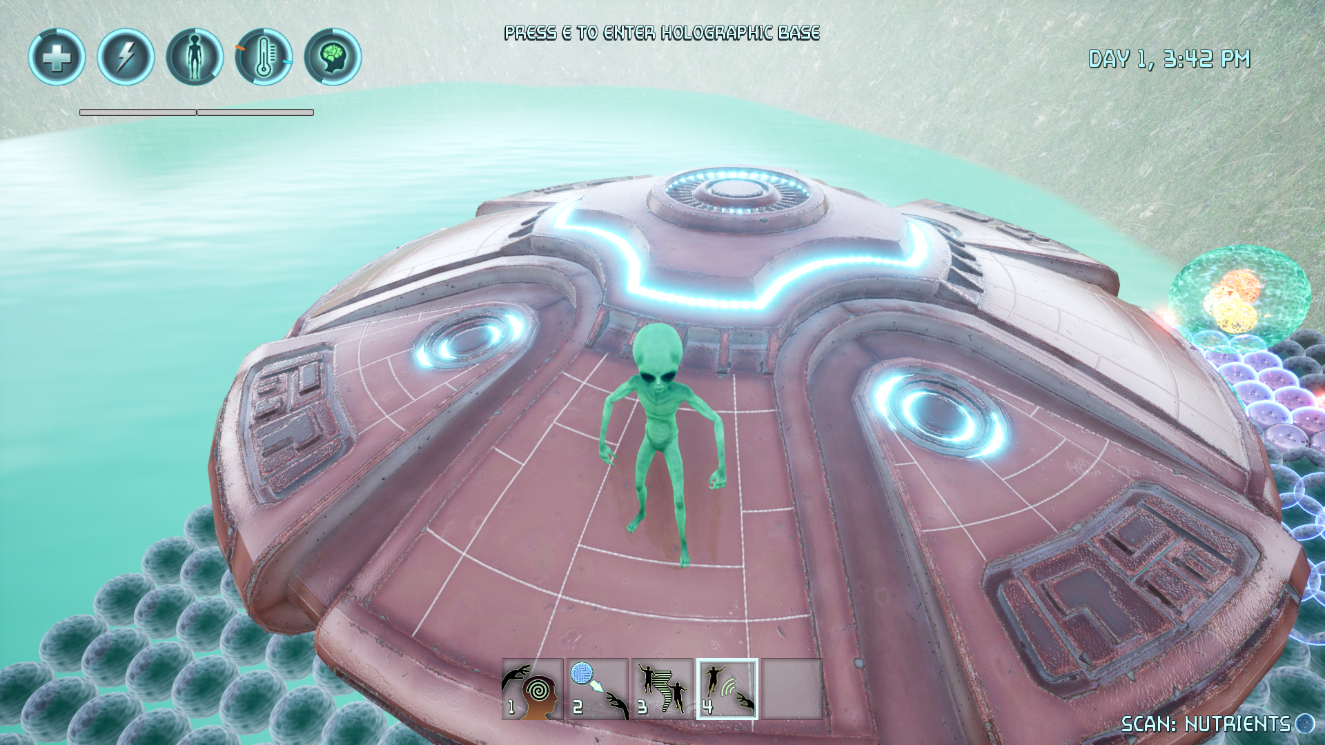 Zibbs - Alien Survival. Devlog #13: Holographic Base.