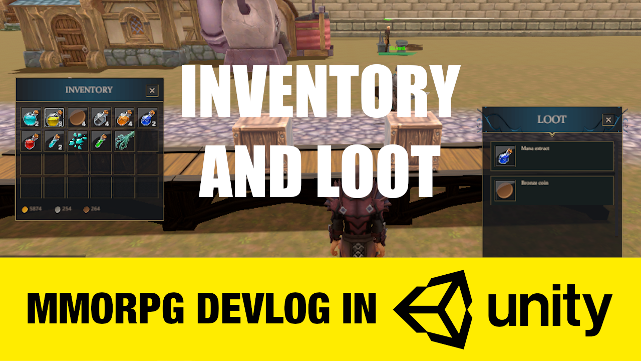 Inventory and Loot - new video devlog