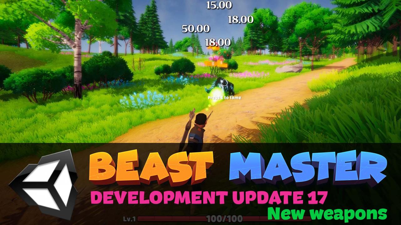 Beast Master - Development Update 17 - New Weapons