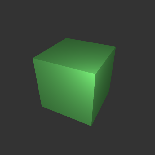 Loading a cube from gltf 2.0. WebGL, JavaScript
