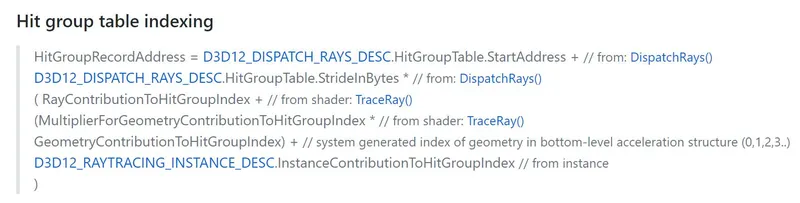 Vulkan - Bringing material data to ray tracing shader and differentiate them.
