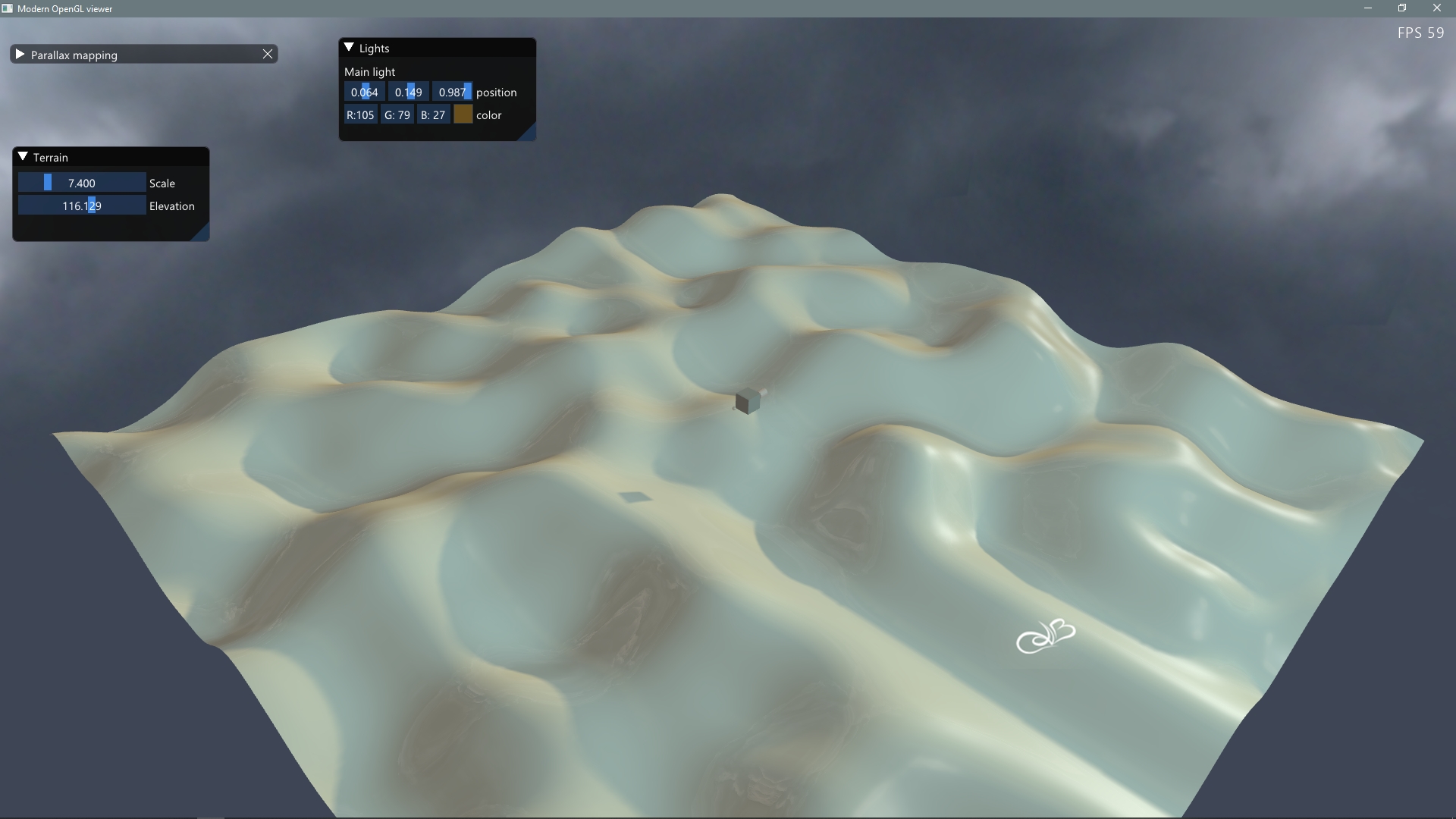 procedural terrain v0.0 - it all started from here