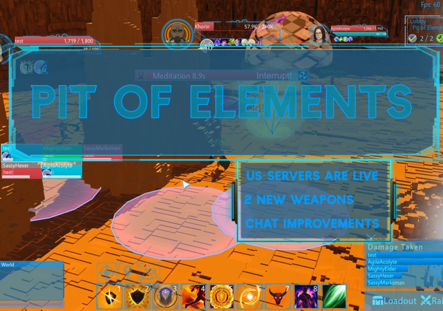 Pit of Elements Release