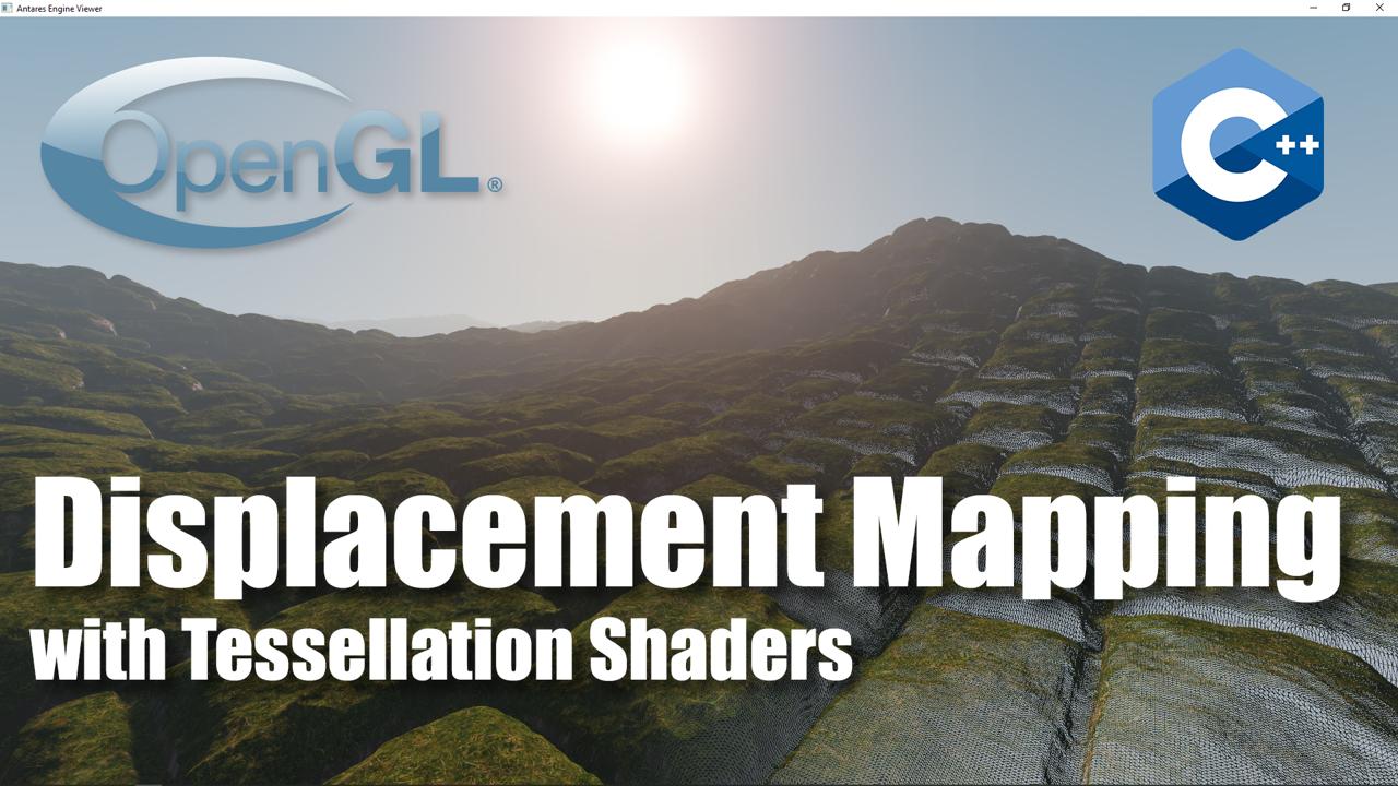 OpenGL - Displacement Mapping with Tessellation shaders