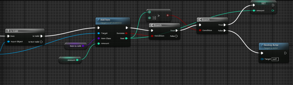 Role Analysis Project 2 (New Engine Experimentation): Unreal Engine Inventory System with Blueprints