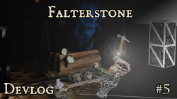 Minecarts and rocks │Falterstone prototype release #5