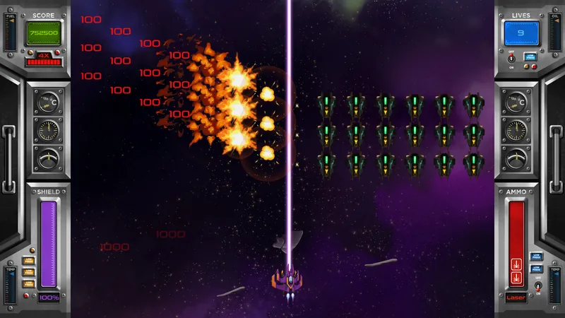 Retaliate is an Arcade Space Shooter with a Unique Twist!