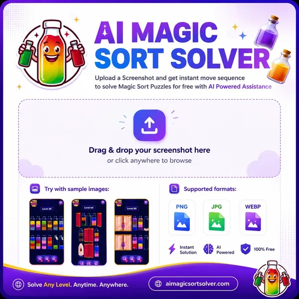 Magic Sort Solver