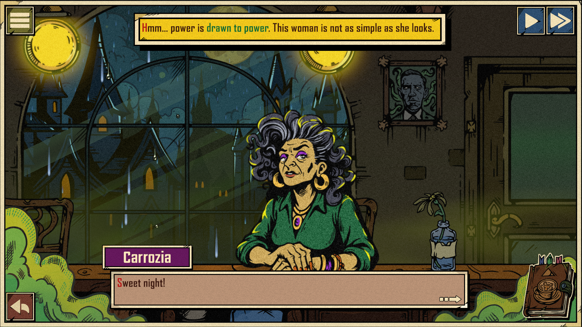 When your characters come to life: Designing the Residents of Dark Coffee