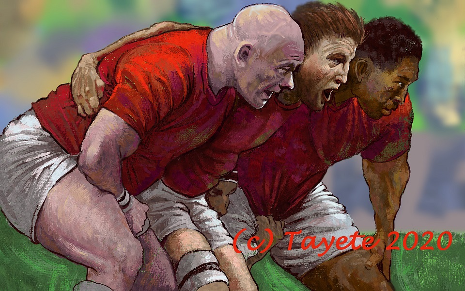 Rugby illustration for my game in development