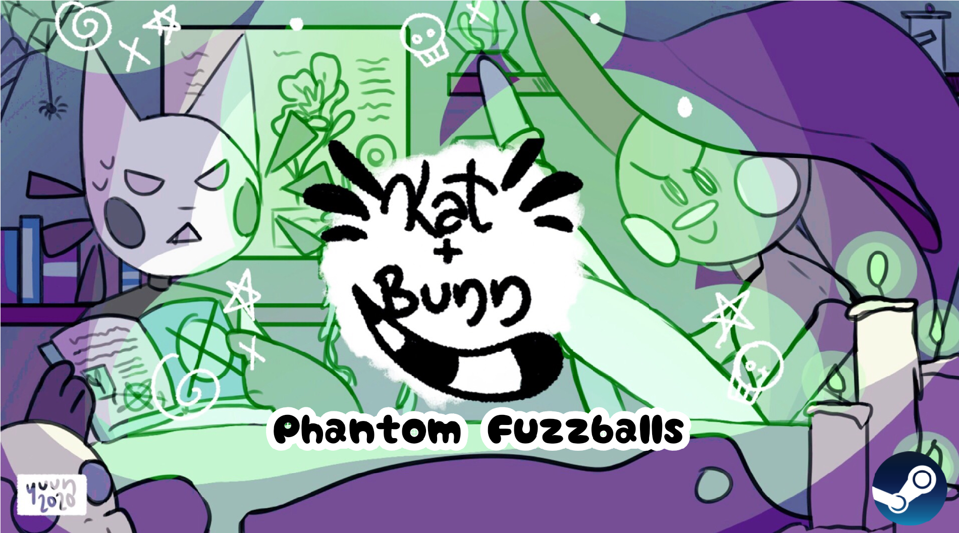 (Steam) Kat + Bunn: Phantom Fuzzballs; A retro-style RPG about life after loss