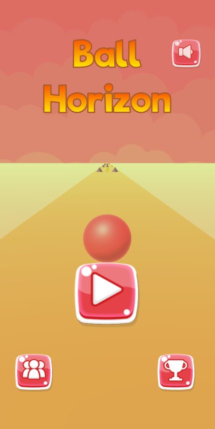 Ball horizon - A hyper casual android mobile game