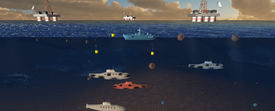 [ANDROID] Deep Sea - Remake of a classic Ship vs Submarine battle game. Looking for feedback!
