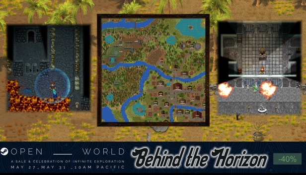 Behind the Horizon -> Open World Event on Steam 