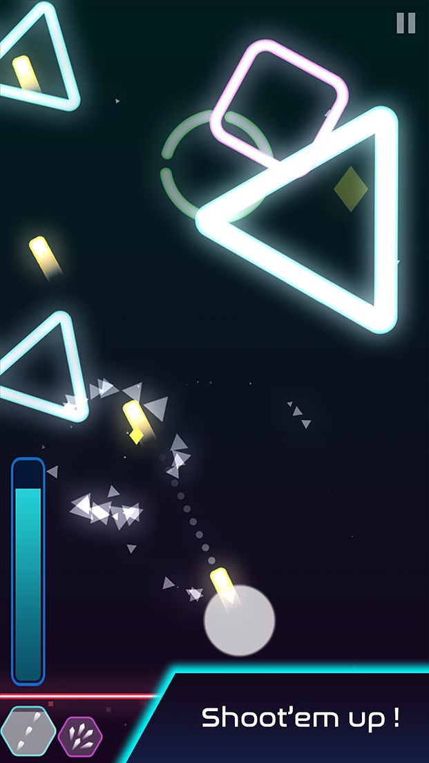 [Free][iOS][Android] Neon Galaxy : Tap and Shooter Game