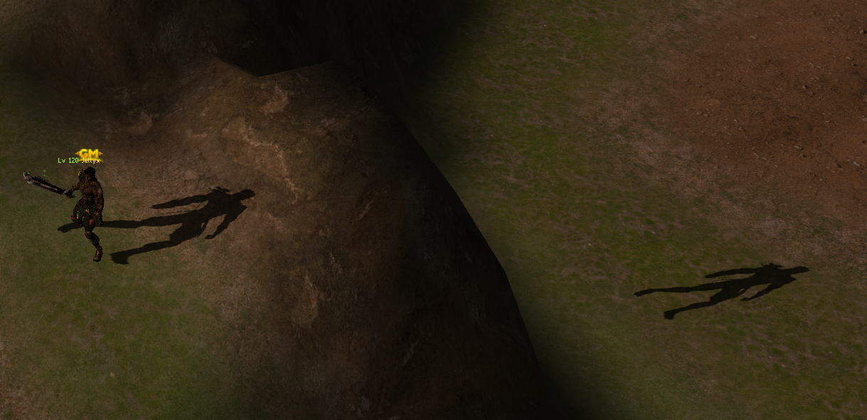 DirectX9 Shadow passing through objects/terrain