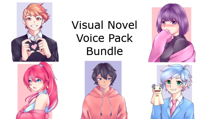 Visual Novel Voice Packs available 