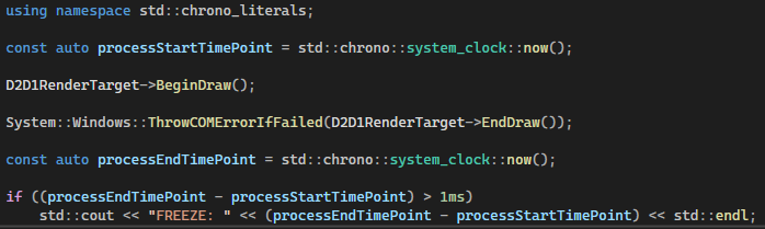 Poor performance of ID2D1RenderTarget