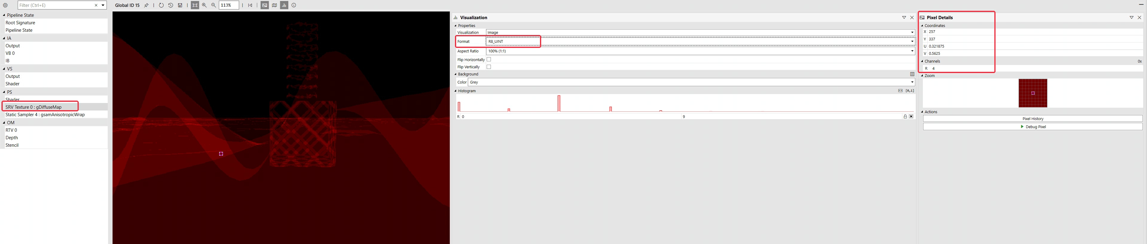 How to sample a R8_UINT texture in hlsl？