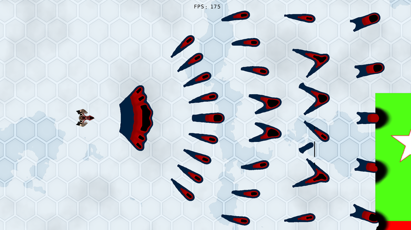 My fluid-sprite collision detection is slow because of glReadPixels ...