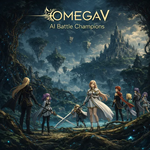 OmegaV: AI Battle Champions Cover