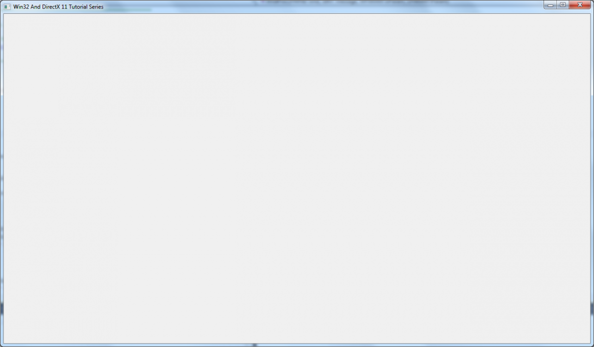 Game Development With Win32 And Directx 11 Part 01 The Basic Framework General And Gameplay Programming Tutorials Gamedev Net