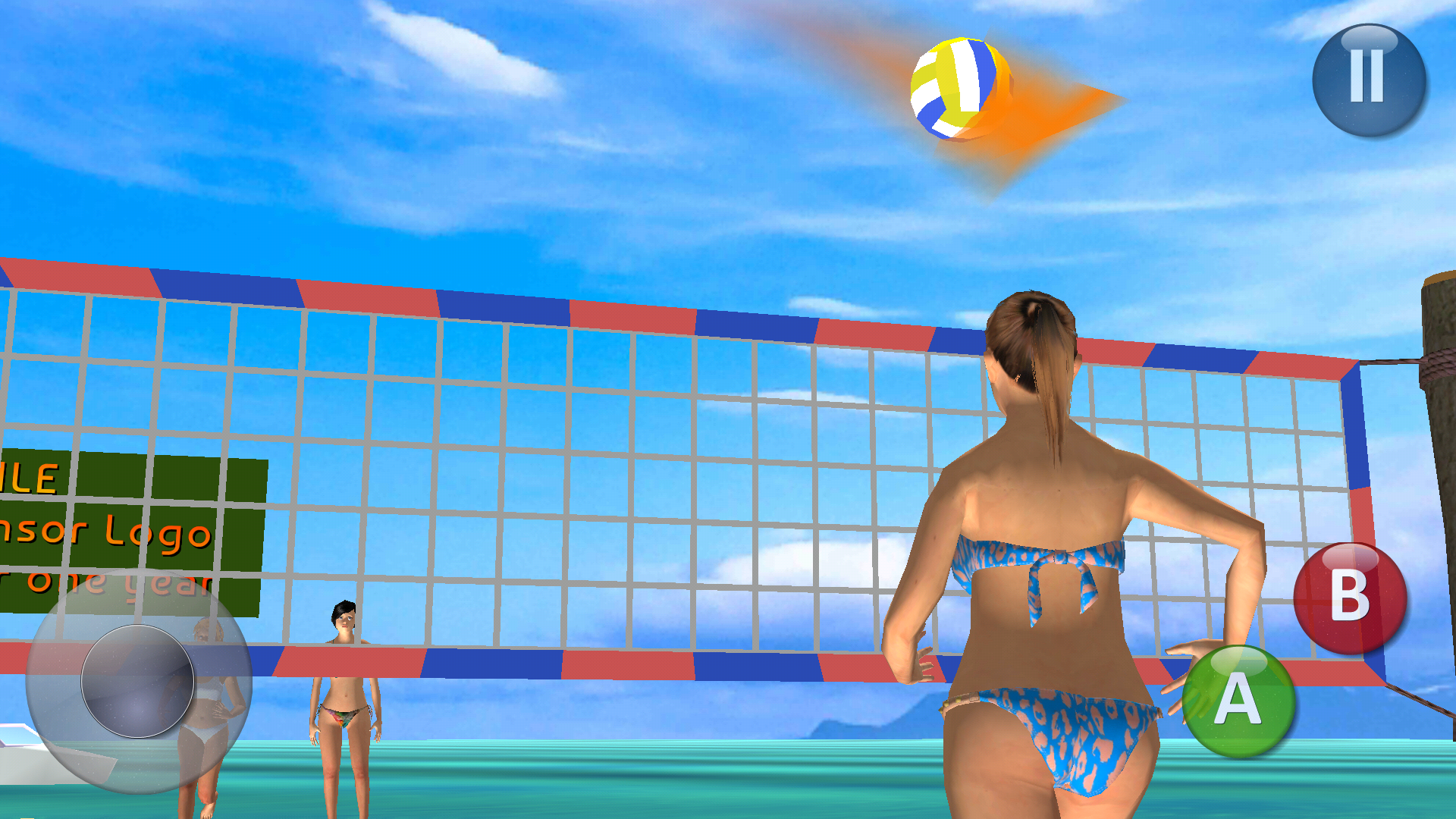 Hot Beach Volleyball - developing.