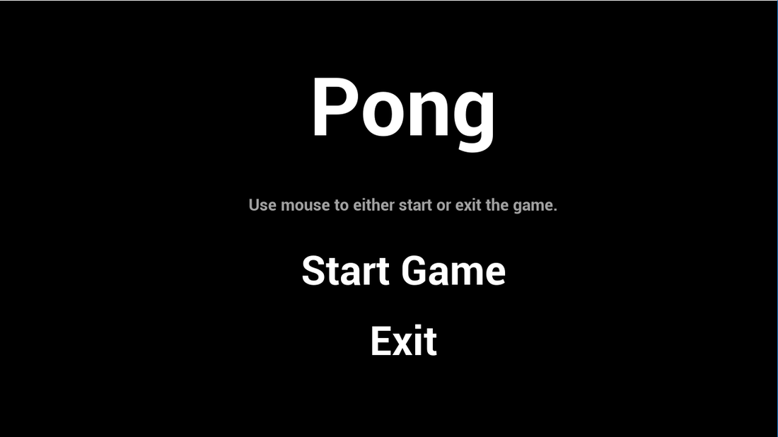 Unreal Engine - Pong