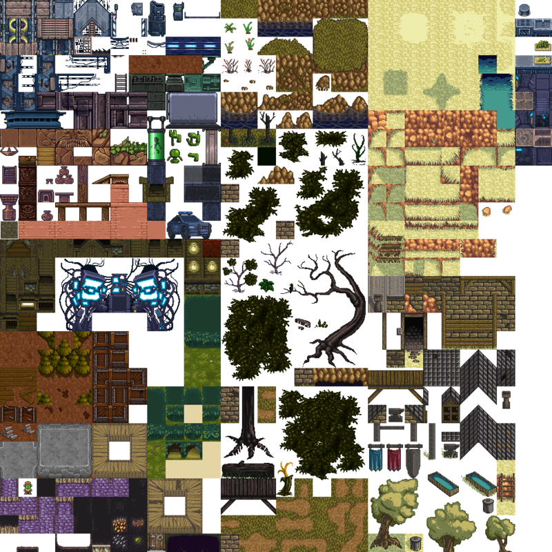 I'm having trouble figuring out the tile size of the tiles in a tileset/tilesheet
