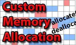 C++: Custom memory allocation