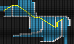Jump Point Search: Fast A* Pathfinding for Uniform Cost Grids
