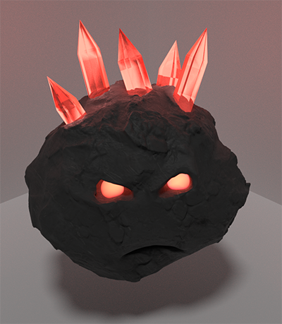 Tower Defense Challenge - Part 4 - Gfx Rock Creature Concept Redo