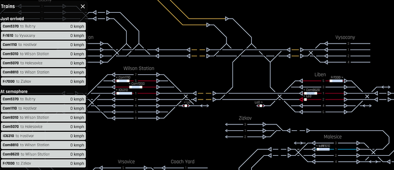 Rail Route - Demo R0.3, Train contracts