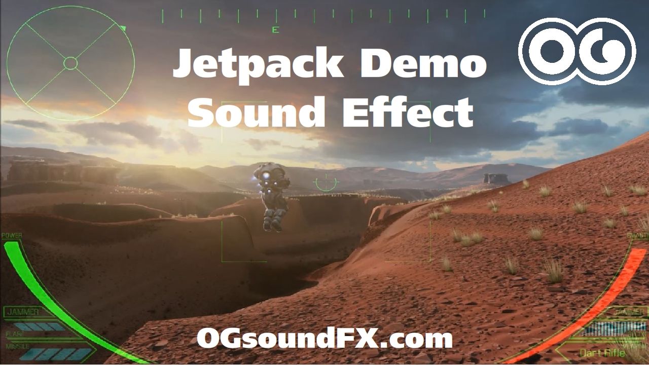 Sound Design: How I made The Jet Pack sound for the game Exocorps