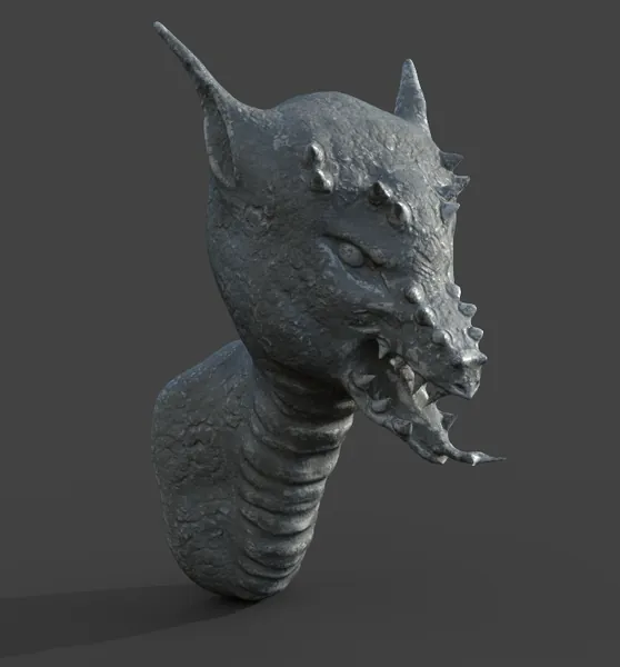 Gargoyle Art Head Piece