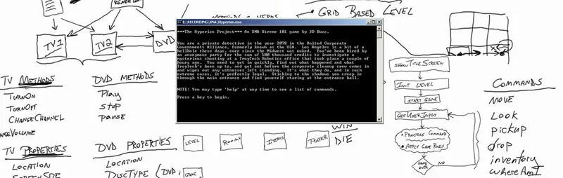 Text Adventure - 3Dbuzz Tutorial (C# Starter)