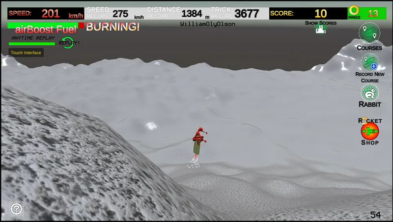 I finally put the rocket in the board!!!
