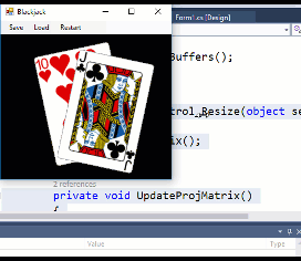 Update ProjMatrix. OpenGL 3.1, C#